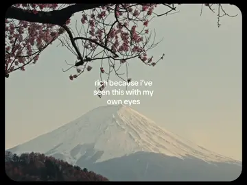 ngl it actually looks surreal irl 🏔️ #cinematic #cinematography #travel #traveltiktok #japan #fyp #filmtok #Vlog 