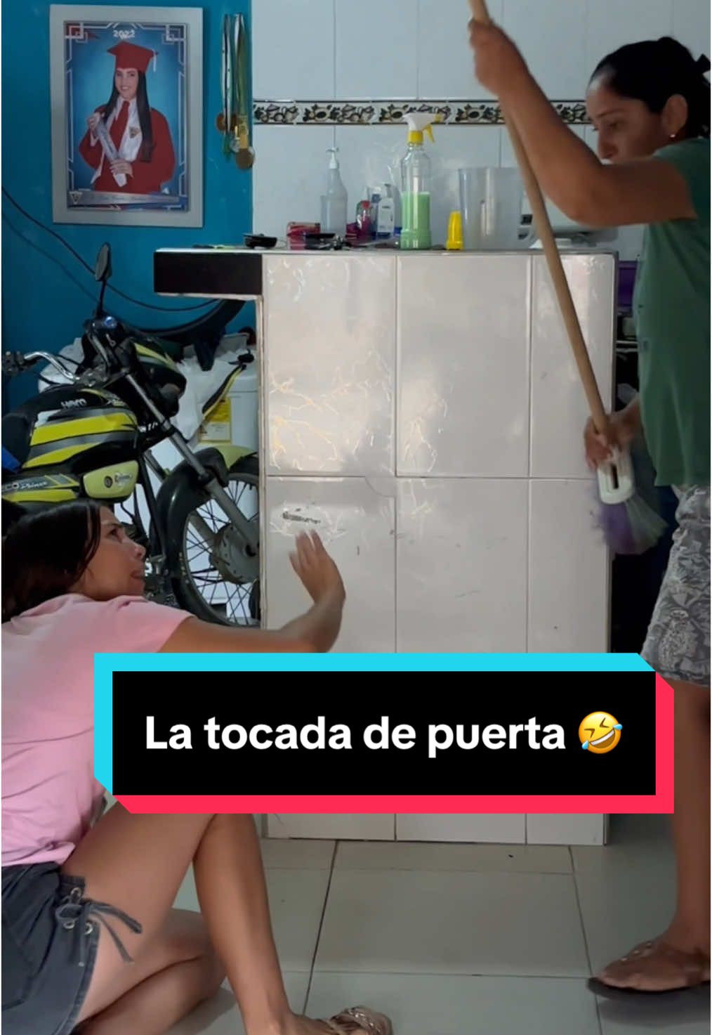 La tocada de puerta #humor 🤣