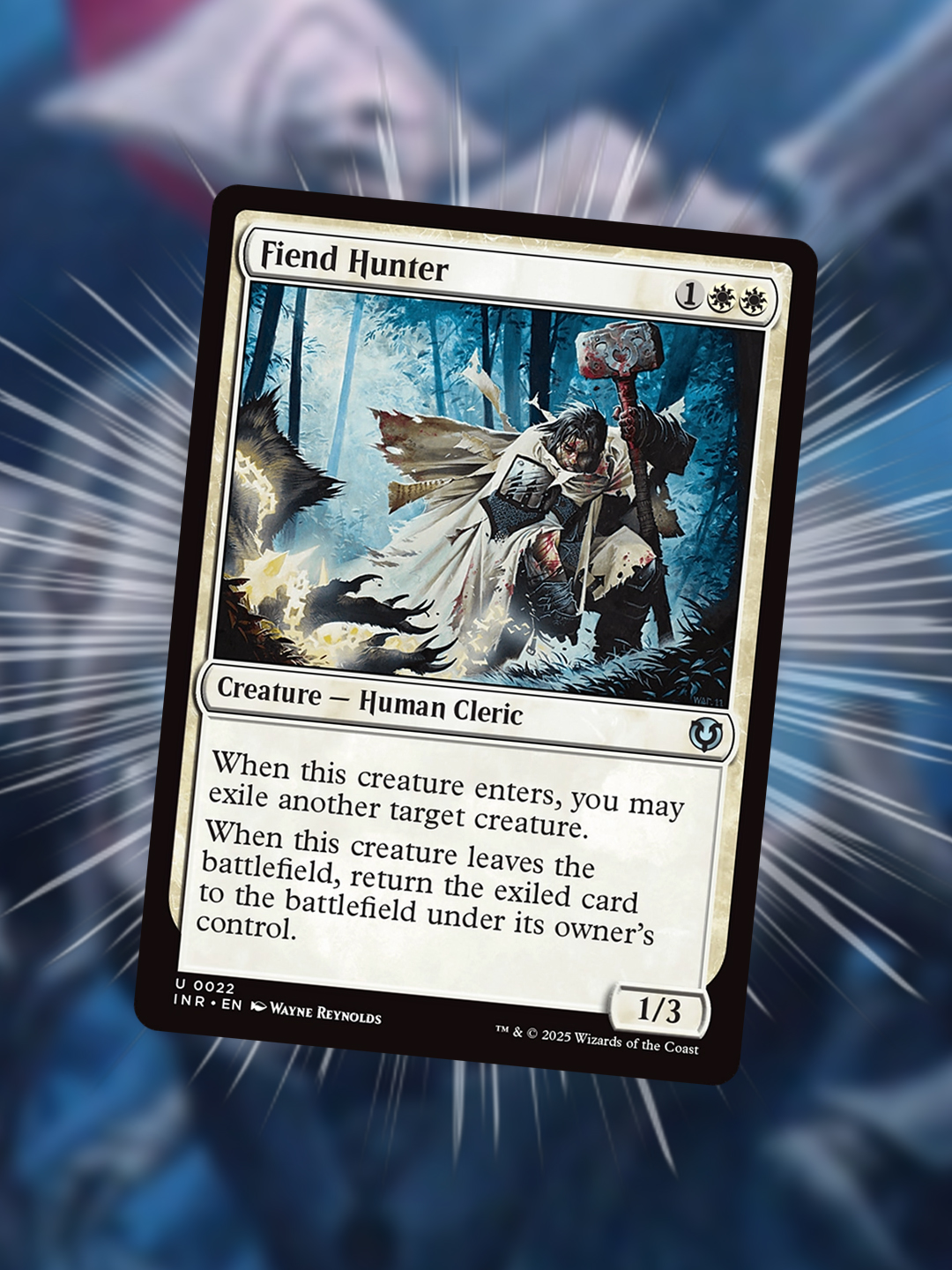 Fiend Hunter is a Weird Card... #mtg #magicthegathering #mtgcards #mtgtiktok