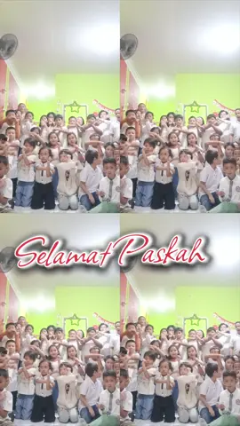 Selamat hari Paskah.  Rayakan kebangkitanNya 🥰🥰🥰 #Paskah2025  #sekolahdasar  #sekolahkristen  #heisrisen  #sdtkcitainsan 