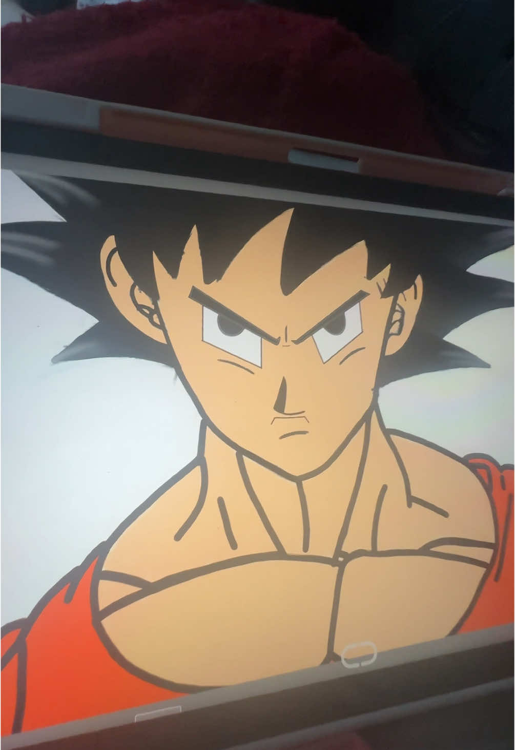 Goku💥#digitalart #artist #reelsvideo #goku #dragonball #trending #anime #tiktokreels 