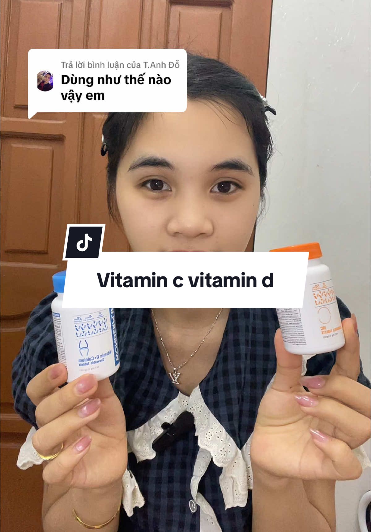Trả lời @T.Anh Đỗ viên nhai cổ sung vitamin c và vitamin d #xuhuong 
