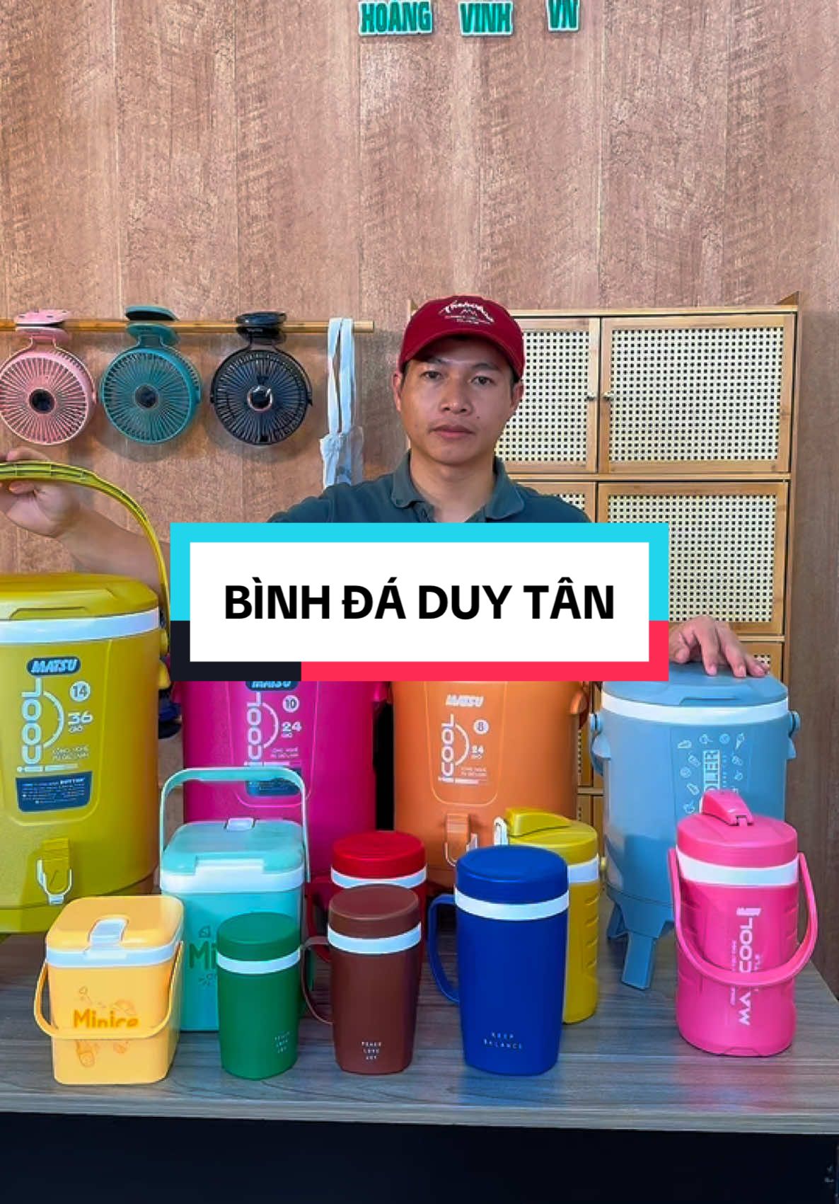 Bình đá cách nhiệt nhựa duy tân. #hoangvinhhome #binhda #nhuaduytan #giadung 