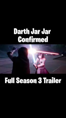 Darth Jar Jar Confirmed! #fortniteupdate #fortnite #fortnitechapter6 #fortnitechapter6season3 #fortnitefyp #fyp #fypgaming