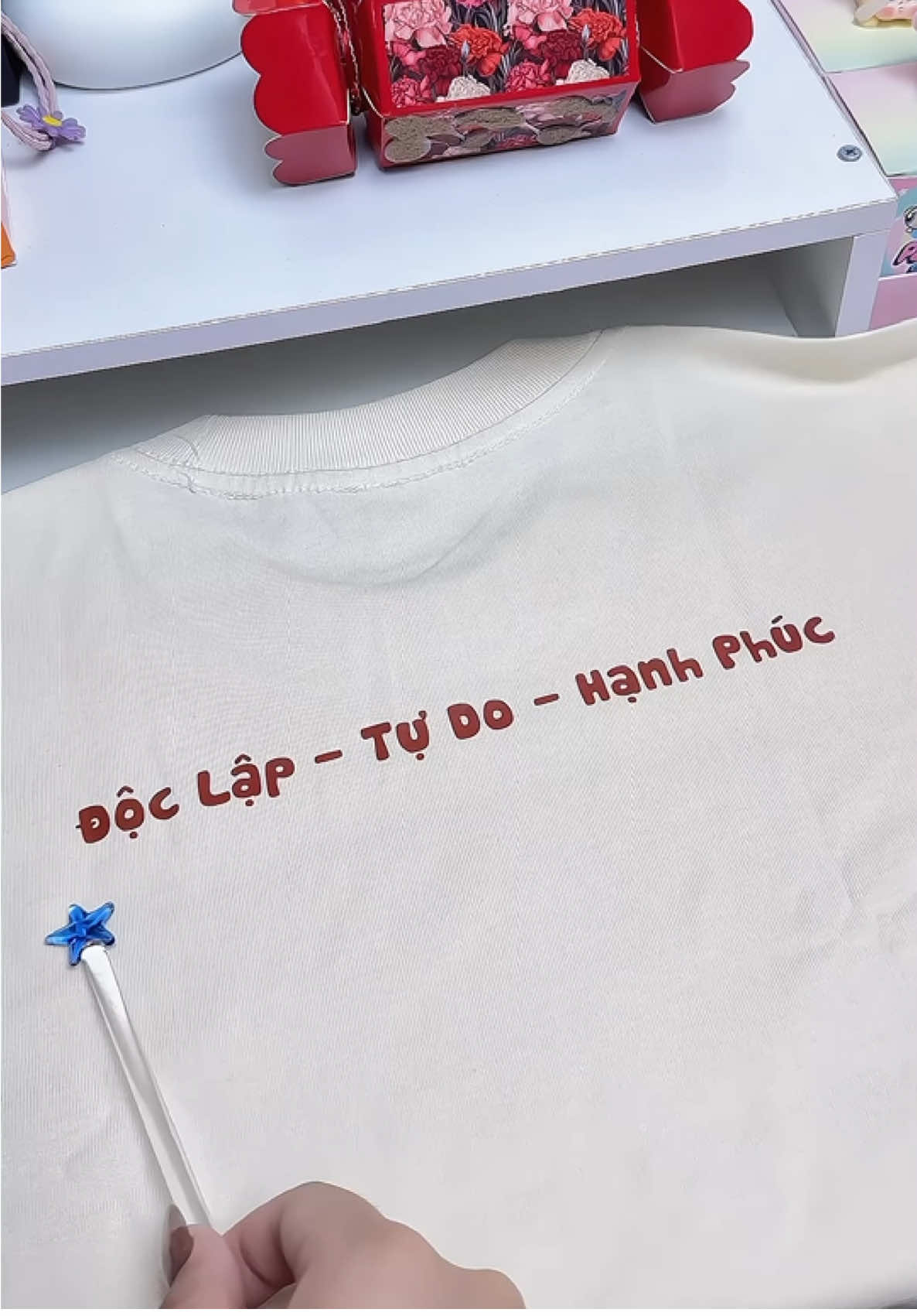 🇻🇳 Độc lập tự do hạnh phúc 🇻🇳 Tôi yêu Việt Nam 💕 #doclaptudohanhphuc #aovietnam #aothun #nonla 