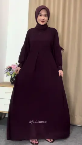 dress burgundy burgundy🥰❤️ #dress #seserahan #gamis #dresskondangan #dresseserahan #gamismurah #gamismewah #fadilamuu 