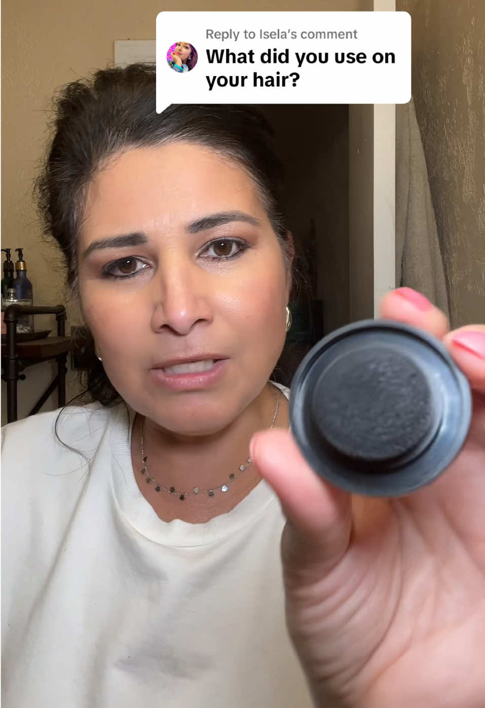 Replying to @Isela #hairshadow #graycoverage #thinhairhacks #tiktokshop 