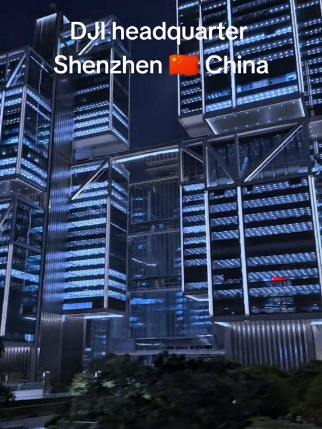 Sour grapes says China only has fancy buildings...nah... we have the best technologies...that's why we can afford fancy buildings #China #dji #drone #technology #headquarters  #building #shenzhen 