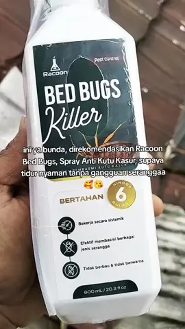 Racoon Bed Bugs spray Anti Kutu kasur, kutu busuk dan kecoa #racoon  #racoonbedbugskiller  #racoonbedlinenspray  #pembasmikecoa  #pembasmikutu  #pembasmikutukasur  #pembasmikutukasurampuh  #pembasmikutubusuk  #xyzba  #wibgajian 