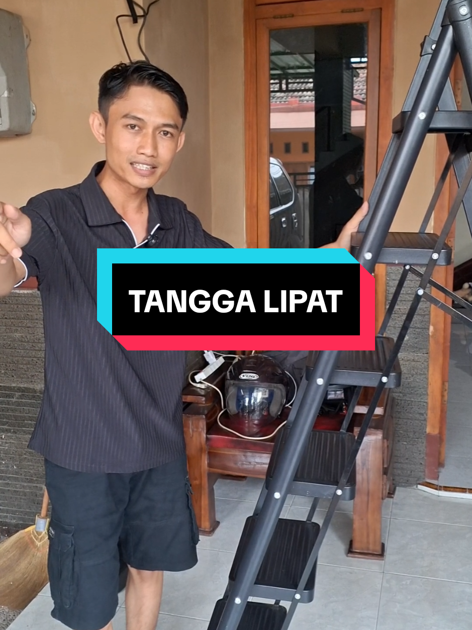 Tangga Lipat rekomendasi, kuat hingga 300kg #tanggalipat #tanggabesiminimalis #tanggabajaringan 