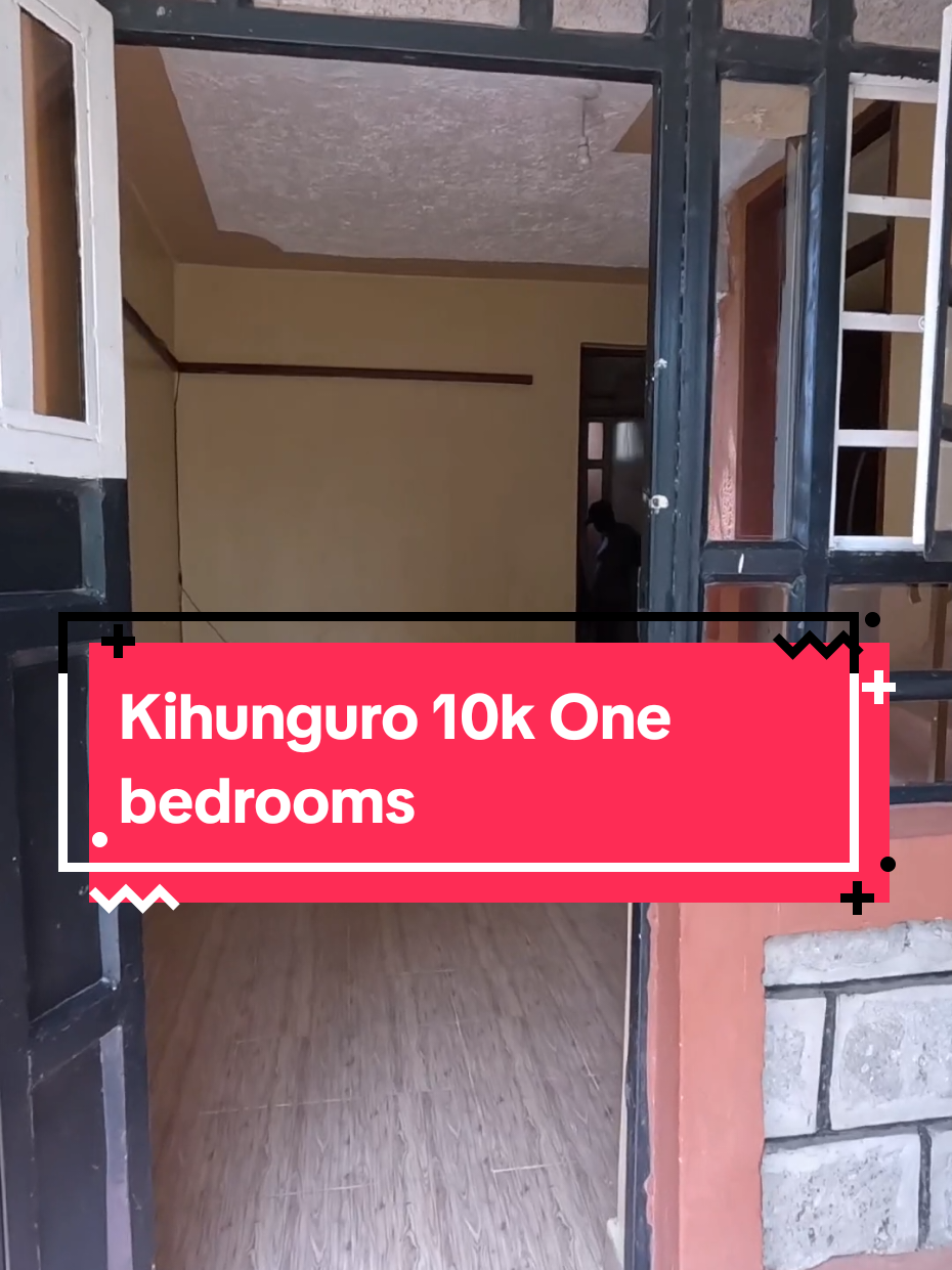 This Is a rare Find. A mini one bedroom in kihunguro Behind Mark Hotel going for just 10 K per Month 10k per month. Serene and Cool environment  Spacious  Inbuilt wardrobes  Affordable  DM for more details and viewing arrangements  #nrbspaces #rentals #ruiru #minionebedroom #househunting #smallspaces #fyp 