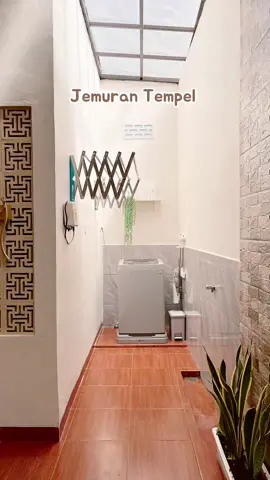 Rekomendasi jemuran dinding tempel stainless steel anti karat🧺🤍 #Home #homedecor #homedecoration #homestyle #homedesign #fyppppppppppppppppppppppp 