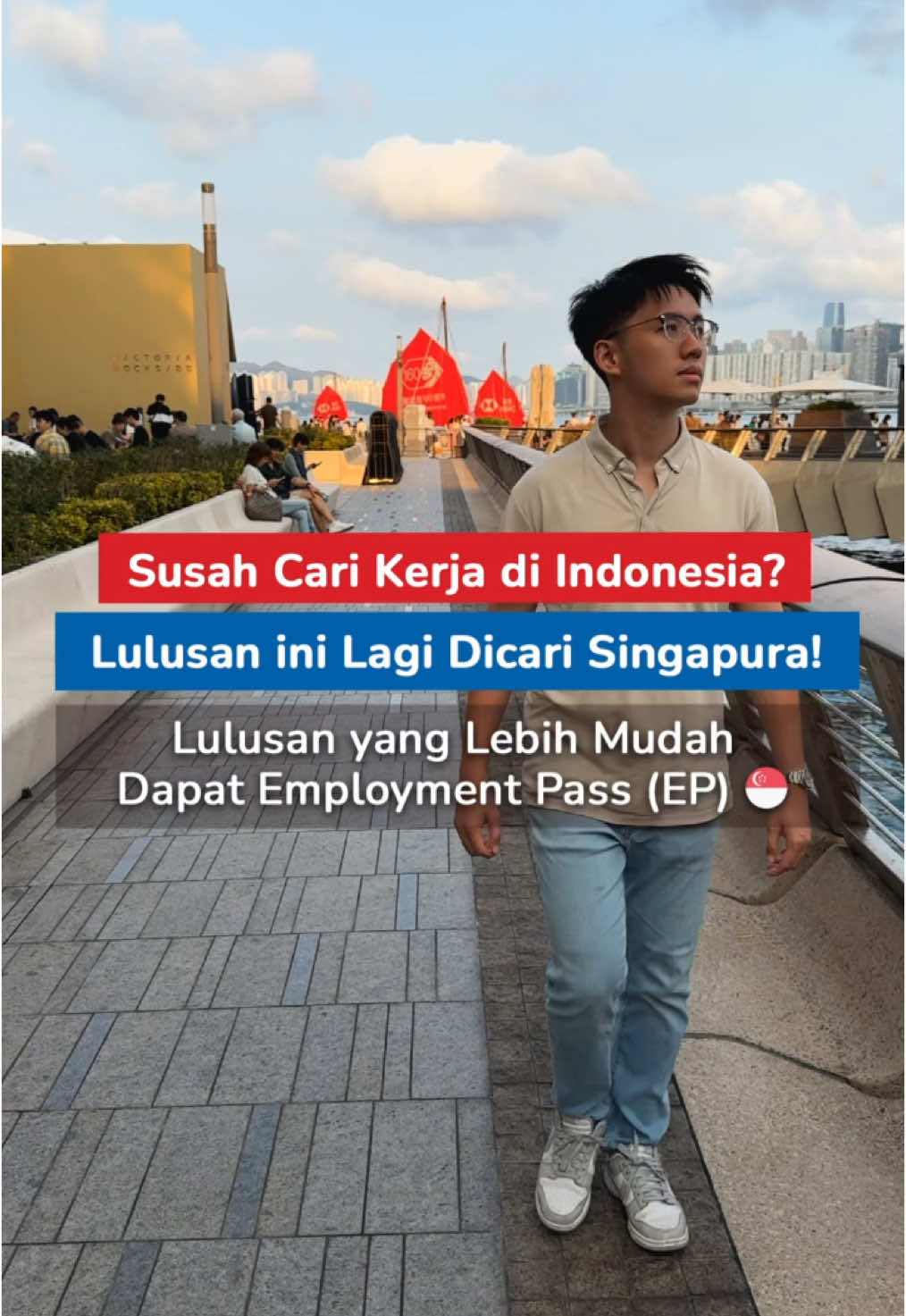 Buat temen temen yang masih bingung: 1. Cari kerja, dan 2. Pilih jurusan kuliah.. Sederet gelar sarjana ini lagi dibutuhin banget di Singapura 🇸🇬 Lebih mudah dapat ijin tinggal dan gaji udah pasti double-digit rupiah! Kepo soal kerja di Singapura? Follow Playbook.id biar kamu dapet gameplay terbaik kerja di luar negeri.  #karir #kerja #kerjaluarnegeri #lowongankerja #tipskarir #singapore #playbookid 