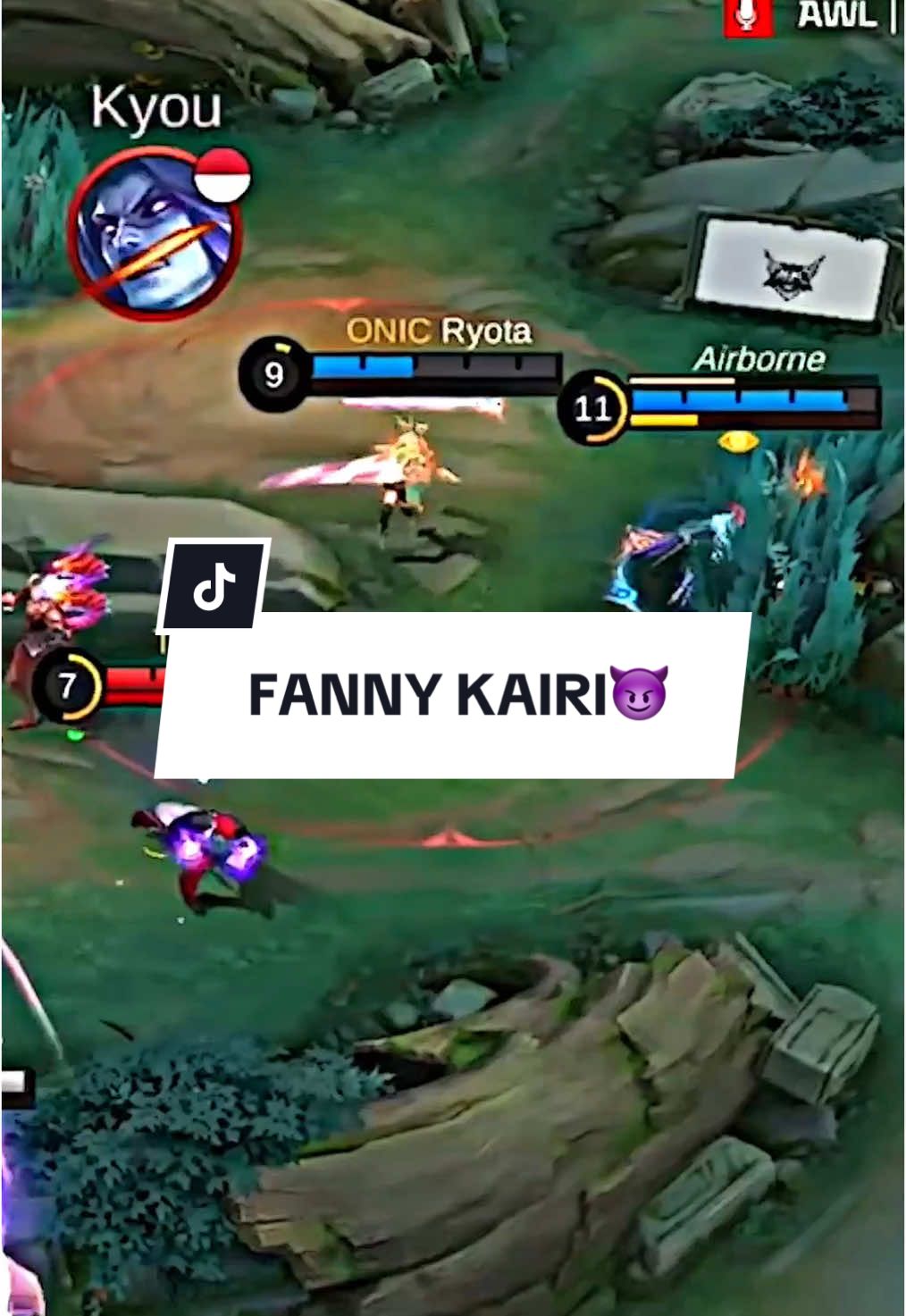Fanny Kairi is back🤩🤫☠️ #MobileLegendsBangBang #MLBB #MLBBGoldenMonth #onickairi #onicesport #mobilelegends #fyp 