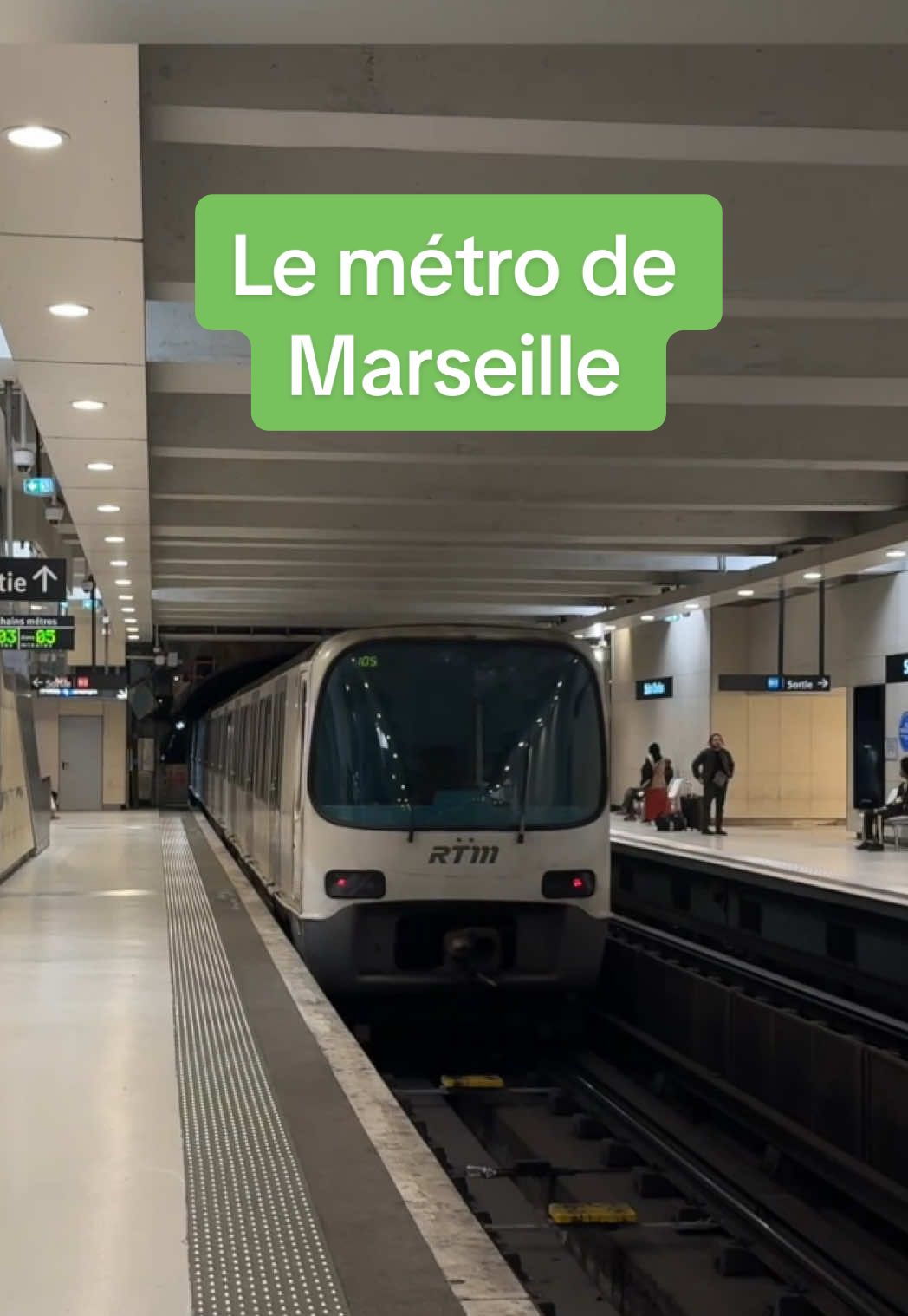 Le métro de Marseille expliqué ! #metro #ferroviaire 