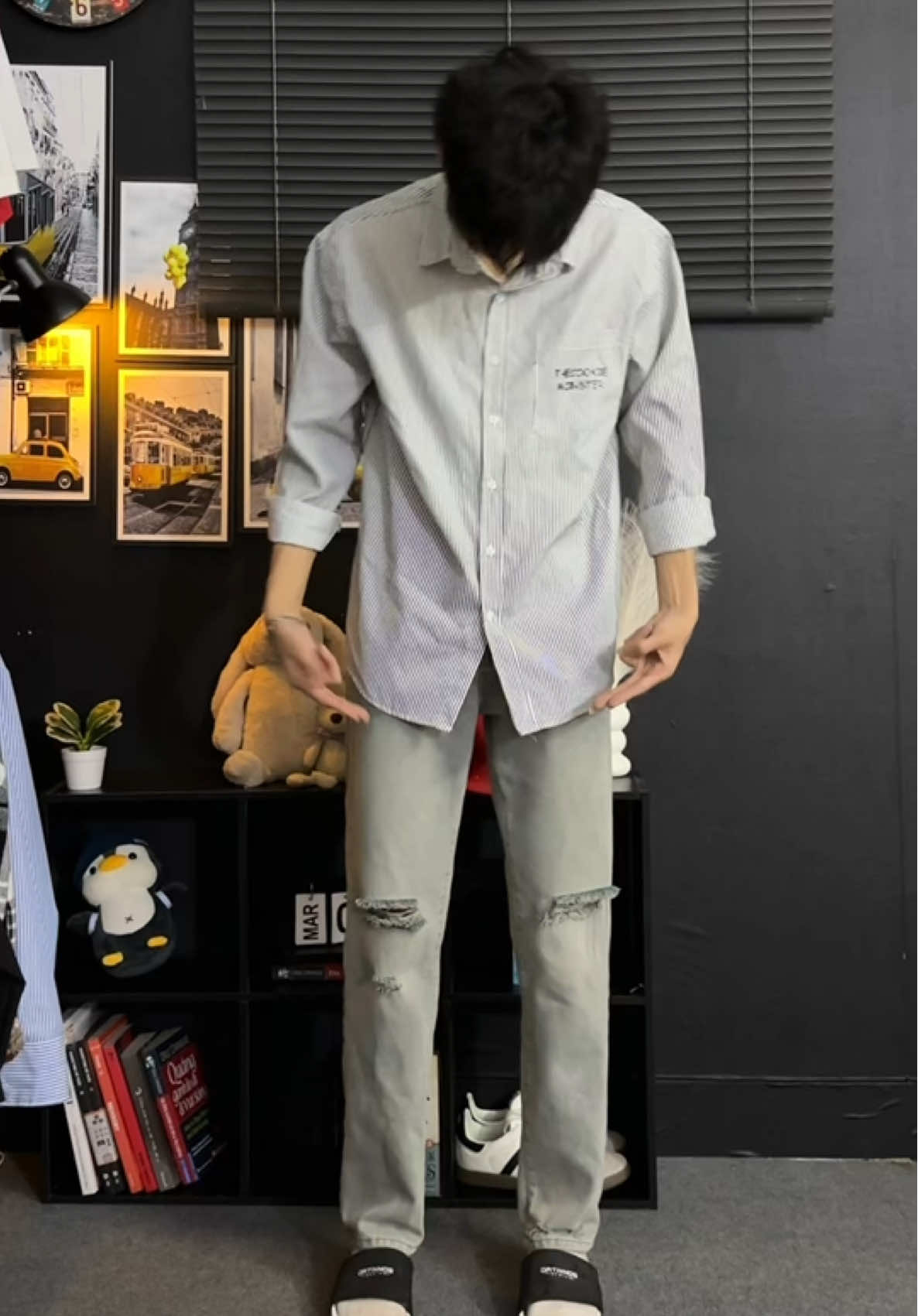 Quần Jean ống đứng#xuhuong #linhm70 #quanjean #quanjeanongdung #outfit #viral 