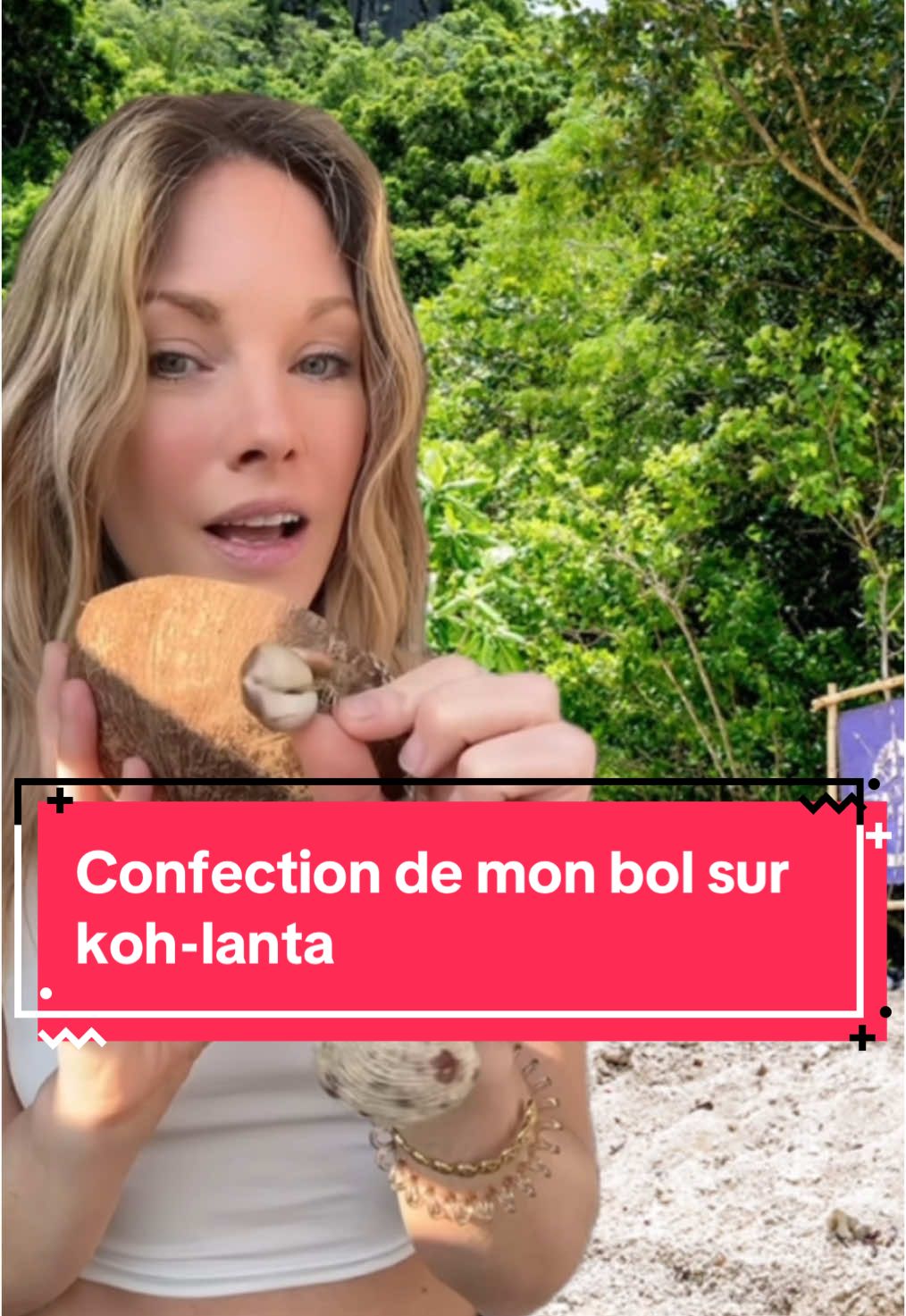 Un autre petit trésor ramèné tout droit des philippines !🇵🇭  #kohlanta #larevanchedes4terres #pourtoi #claire_kohlanta #survie #ilaga #teamnord #fyp #nourriture #deco 
