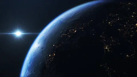 Space ambient sound, watching the earth's atmosphere in outer space, relaxing sleep, decompression and sleep learning #white noise sleep #sound therapy #sleep aid Video #decompression and sleep aid