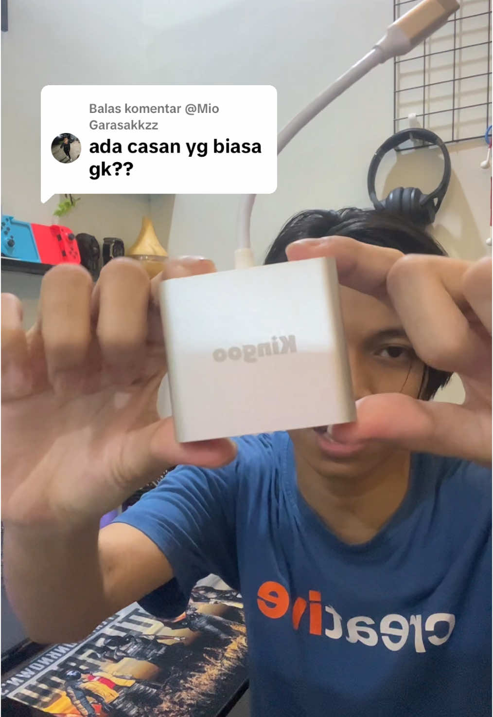 Membalas @@Mio Garasakkzz  Buat teman teman yang bertanya otg/adapter yang bisa sambil charge ada ya dari @Kingoo Shop ini otg nya juga udh shupport fast charging. Jadi Bisa langsung cekout dan order di keranjang kuning dibawah gaes 👇👇 #otgcharging #otgcharger #kingoo #otgandroid #otgkonektor #dikrikingzshop #alatelektronik 