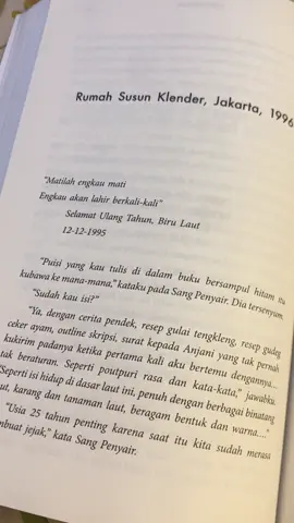 “Matilah engkau mati Engkau akan lahir berkali kali” #birulaut #maslaut #lautbercerita 