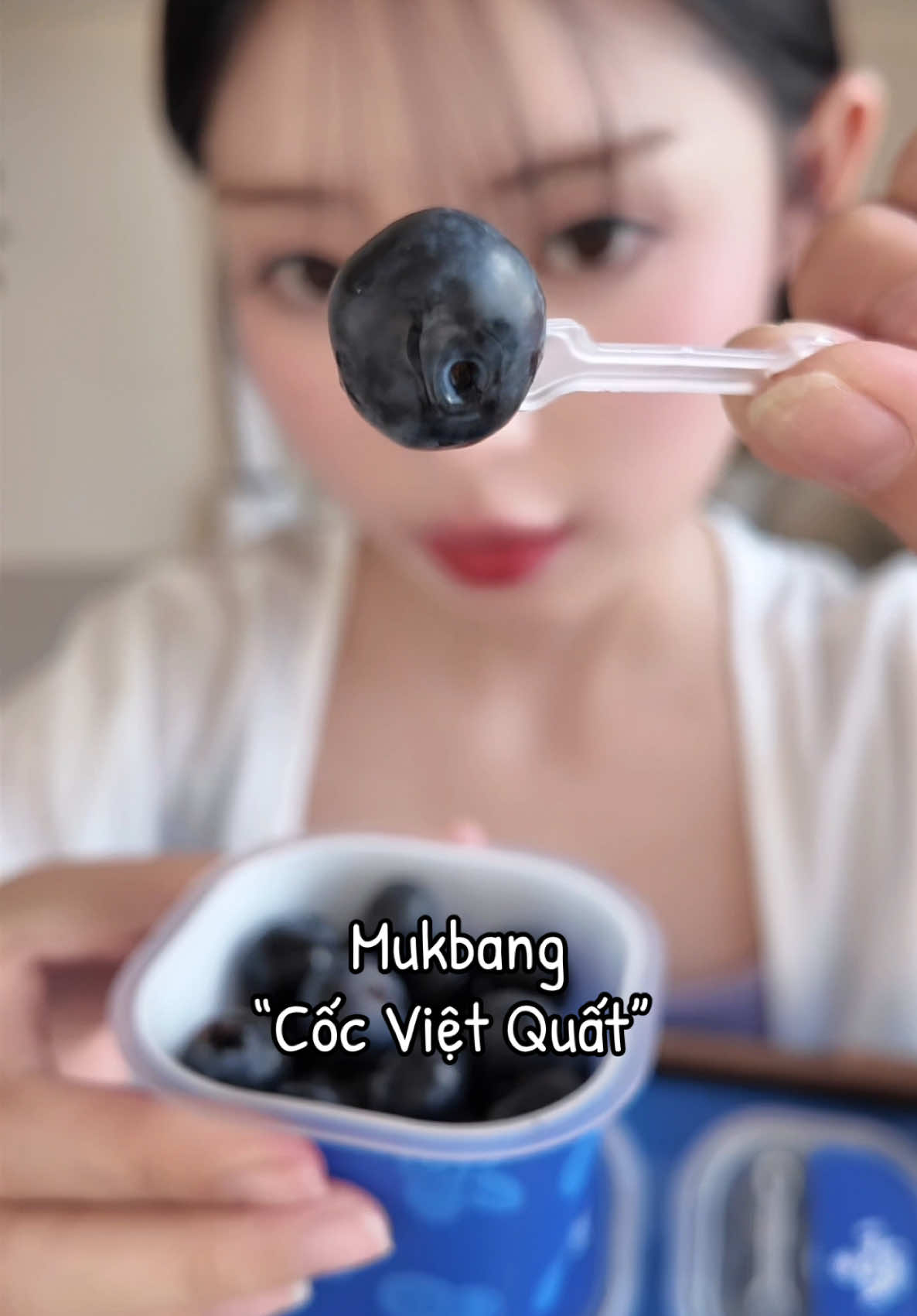 Mukbang “Cốc Việt Quất” #nhungdayy6 #mukbang #vietquat 