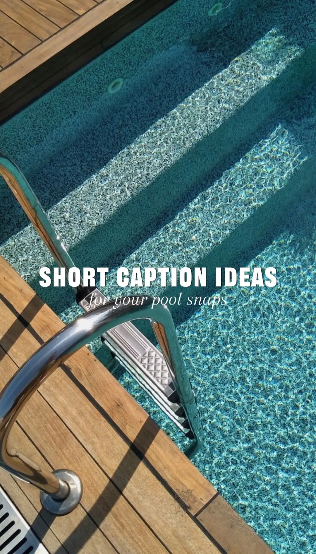 photo cdts: pinterest 🎀                         #igcaptions #instagramcaption #igshortcaption #shortcaptions #fyp #foryou #foryoupage #summercaptions #hotweather #poolcaptions #swimmingcaption 