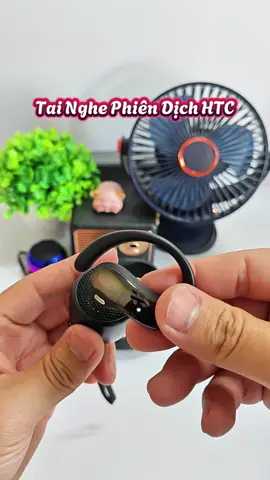 Tai nghe phiên dịch HTC NE19 sang trọng, tinh tế, âm thanh hay, pin trâu #tainghebluetooth #tainghephiendich #tainghehtc #tainghe #xuhuong 
