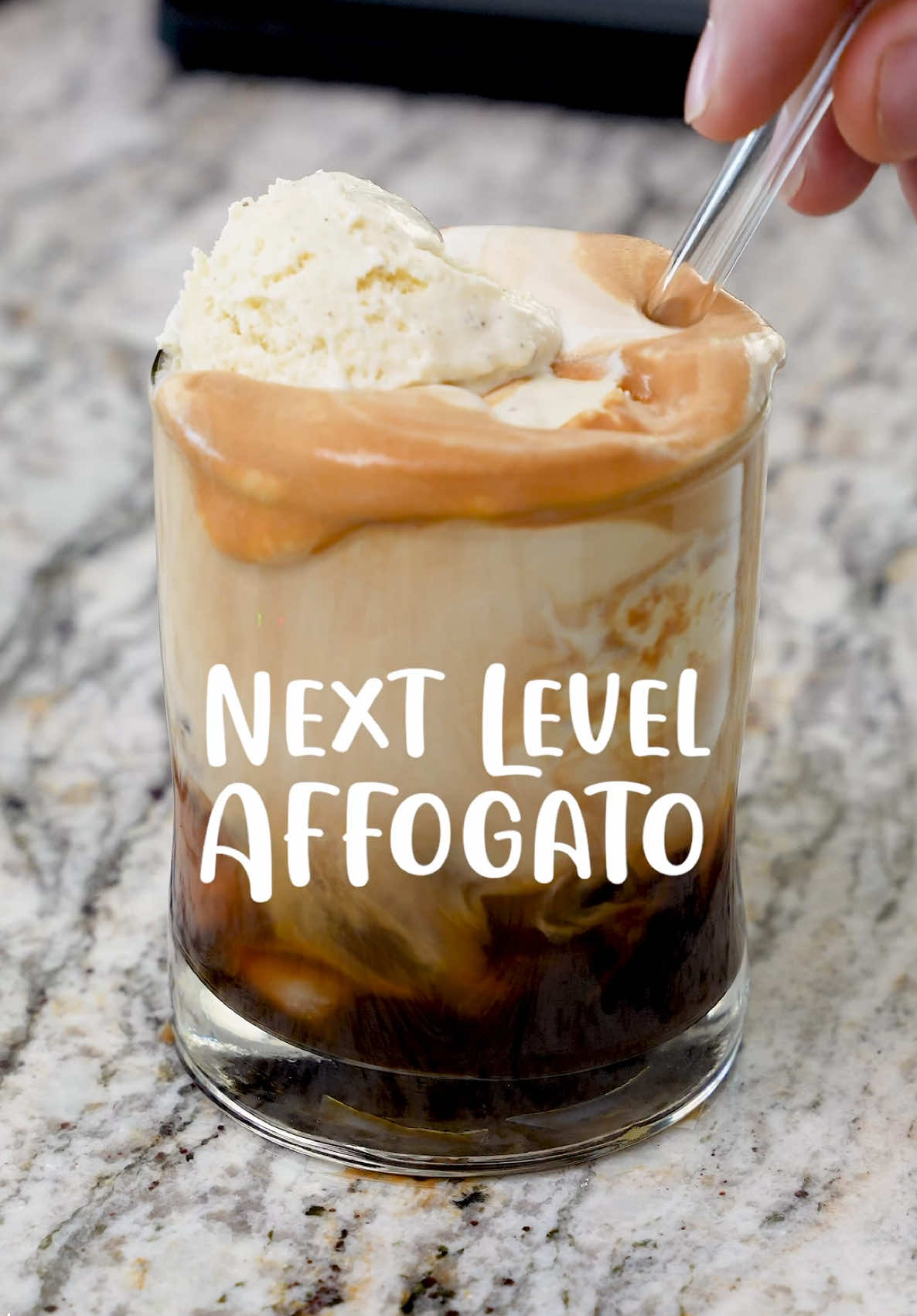 Next Level Affogato - Delicious Coffee Dessert Ideas You Can Make at Home #creatorsearchinsights #coffeedessert #DessertRecipes #easydessert #foodtiktok #tiktokfood #affogato #vanillaicedlatte #icedlatte #homebarista #icedlatterecile  
