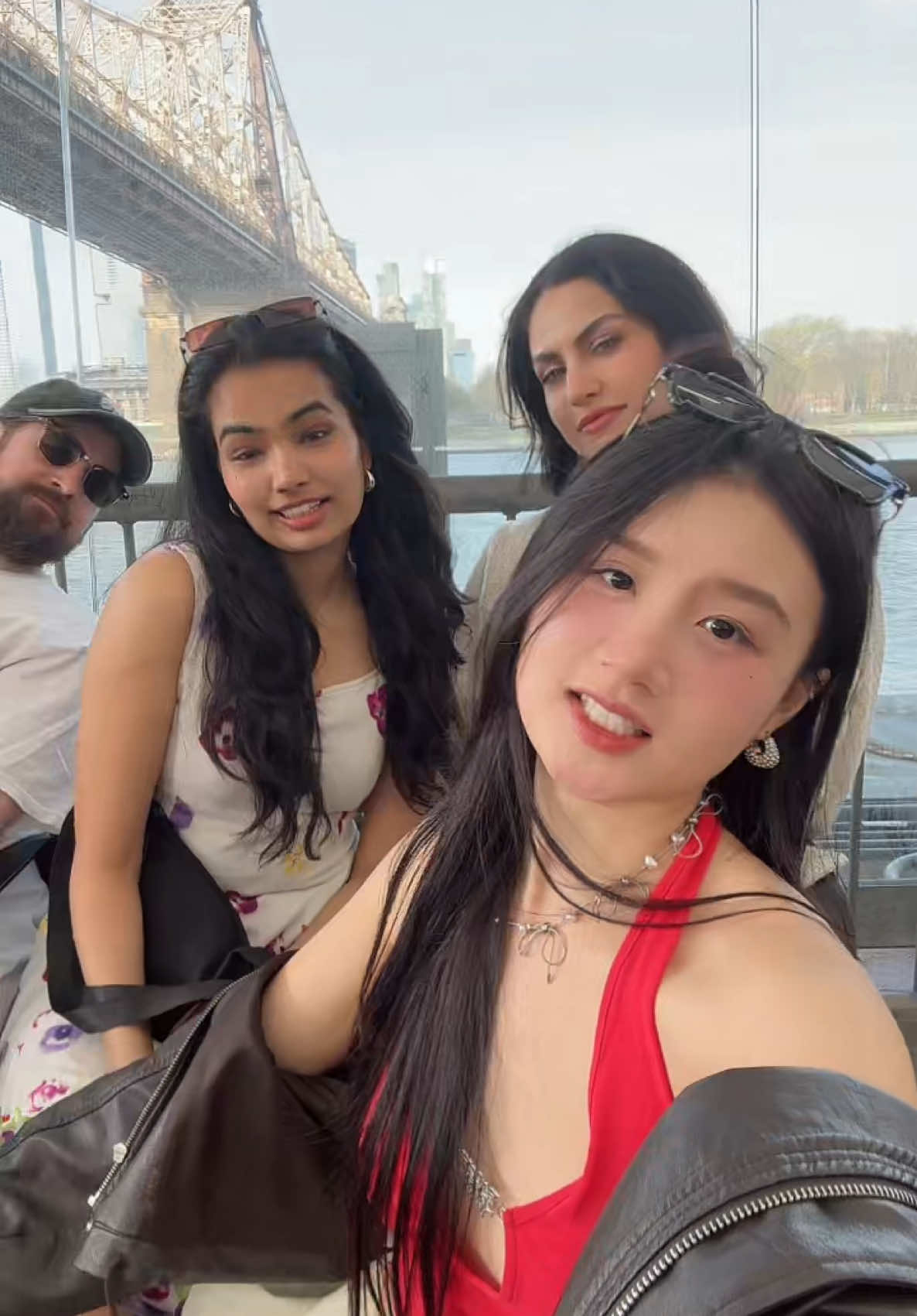 A random guy in the back also miss y’all 🤣🤣 #fyp #nyc #newyork #creator 
