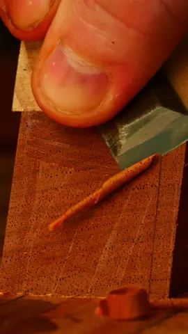 Supreme Chisel Dopamine? #woodtok #asmrsound #oddlysatisfying #satisfying #chisel #sharp
