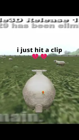 I just hit a clip 💔💔 #crazycattle #3d