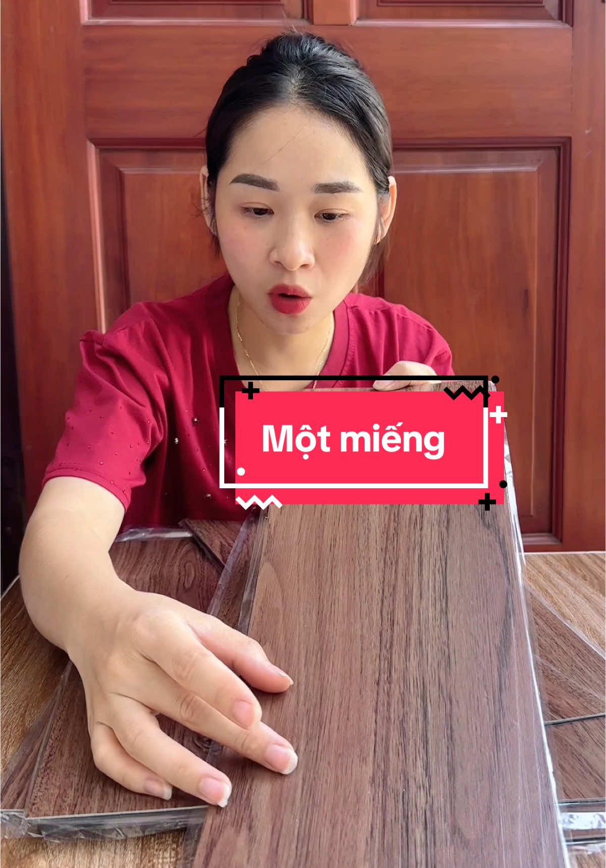 Một miếng nhựa…COMBO 20 Miếng nhựa lót sàn giả vân gỗ #xuhuong #dansangiago 