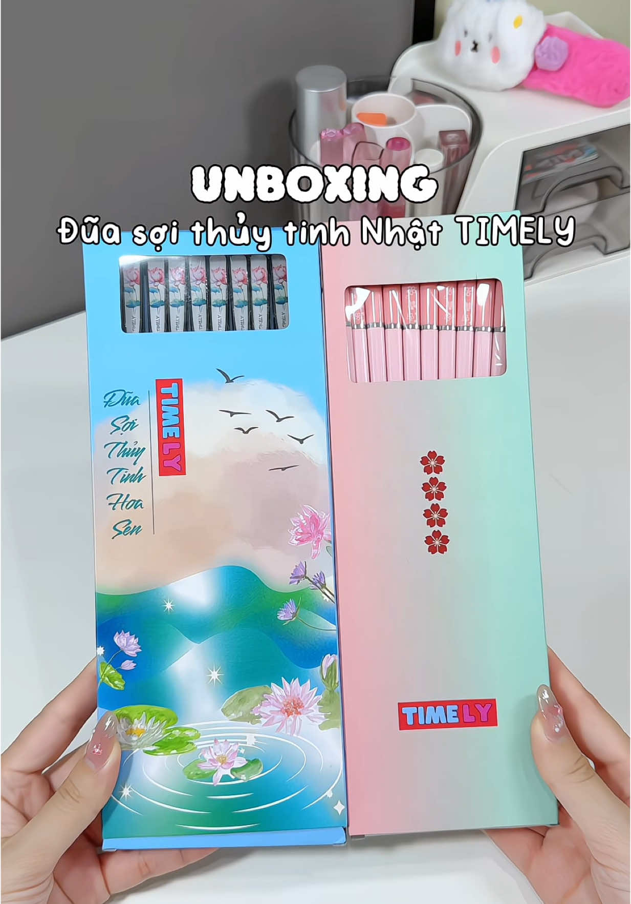 Đũa sợi thủy tinh Nhật TIMELY 🌟 #duaancom #duasoithuytinh #đũa #review #embehan04 #muataitiktok #unboxing 
