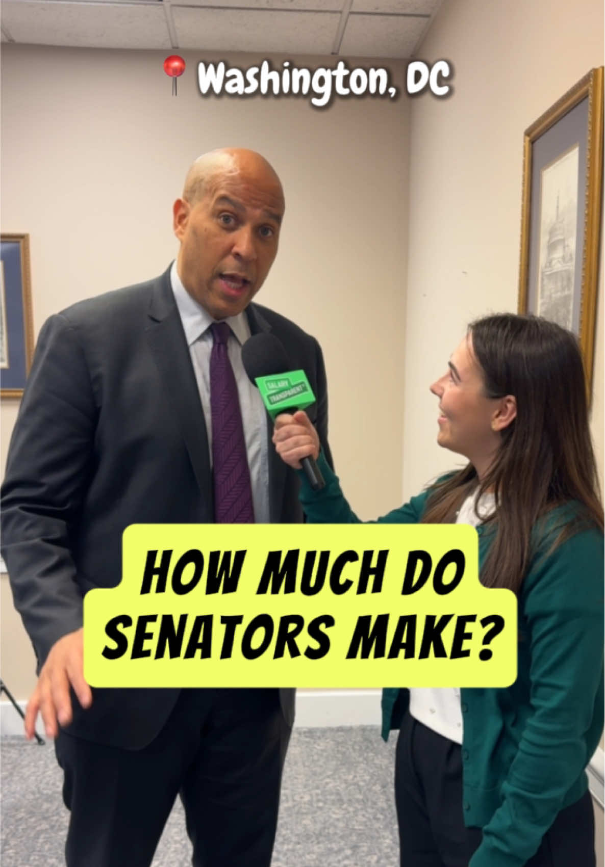 How much do US Senators and Representatives make? Thanks to Senator Warren, @Senator Cory Booker, Senator Gallego and Senator Slotkin for being transparent with us! Reminder: ALL federal government positions are 100% transparent (you can look them all up), and EVERY Senator and Representative in Congress makes the same amount. Pay gap where? 💚 In 2017, President Trump passed a massive tax giveaway to billionaires and giant corporations that cost the US nearly $2 trillion. This year, many of those tax breaks are ending, and Republicans in Congress took the first steps last week to not only extend these giveaways, but make them permanent. This decision will add $4.5 trillion to the national debt over the next 10 years, and $37 trillion over the next 30 years. ($37 trillion is as much debt as we have today, built up over 249 years.) Billionaires and big corporations don't need any more handouts, especially not at the expense of hard-working Americans and their families! Please contact your representatives and make your voice heard by demanding they represent their constituents and not the ultra-wealthy! Thanks to @UnrigOurEconomy for trusting our platform and community with this important message! 🫡 #salarytransparentstreet #salarytransparency #paytransparency #unrigoureconomypartner
