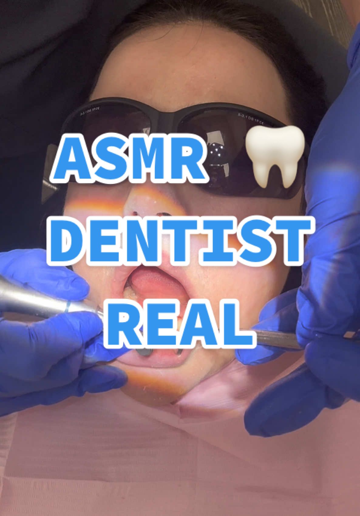 #asmr #ASMR #asmrdentist #realpersonasmr #asmrsounds #asmrvideo #asmrtiktoks #asmr #dentist #teethcleaning 