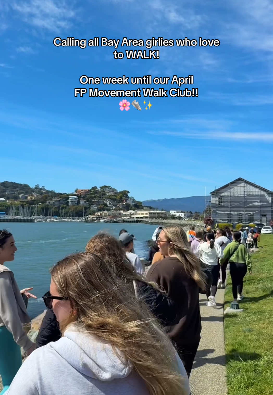 The best day of every month!!! 🤩 Our April walk is sadly at capacity but our May walk sign ups drop to the public tomorrow but are live RIGHT NOW in our group chat!! 💓 MEET YOU THERE! #meetyoutheresf #sfthingstodo #sfmeetups #sfevents #sfwalkclub 