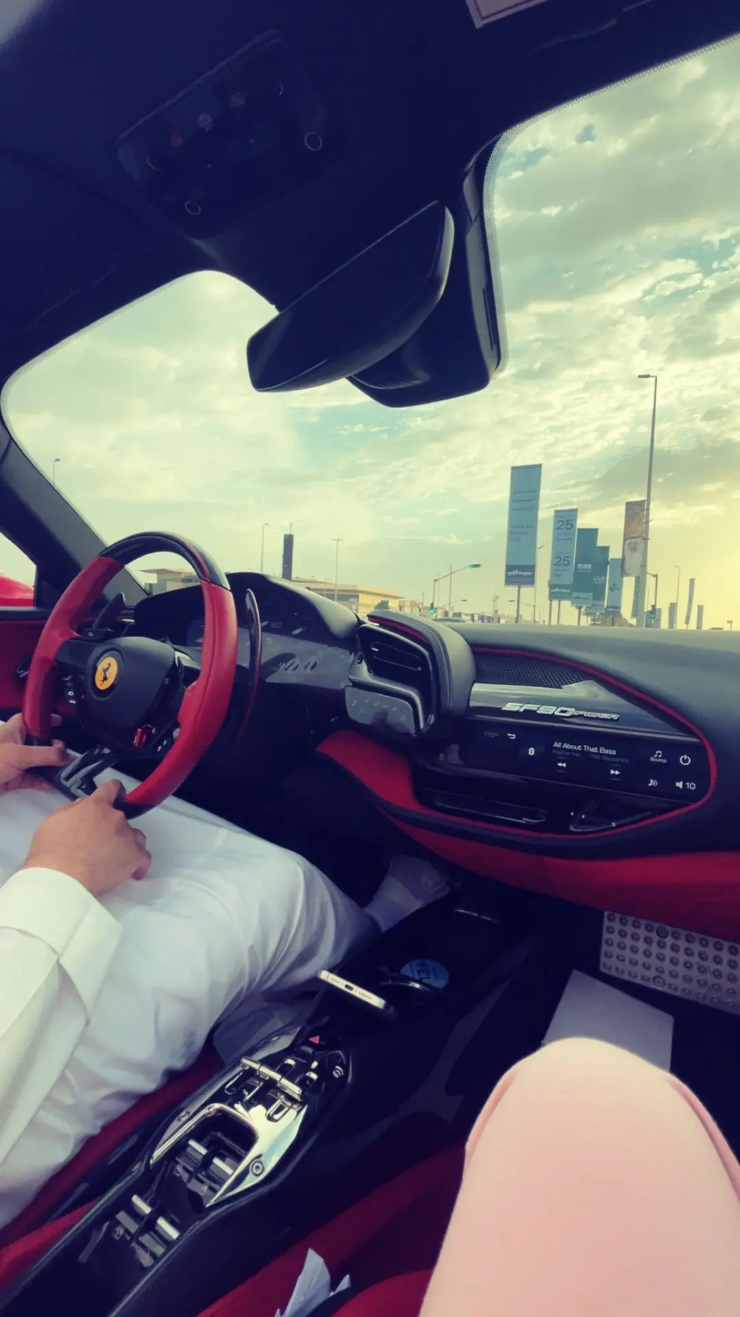 #redbull #crazypizza #jeddahbeach  #urth #ferrari 