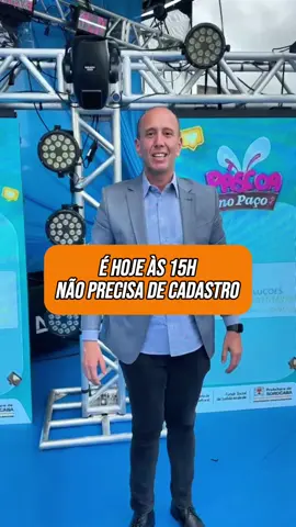 É Hoje às 15h Não precisa de cadastro