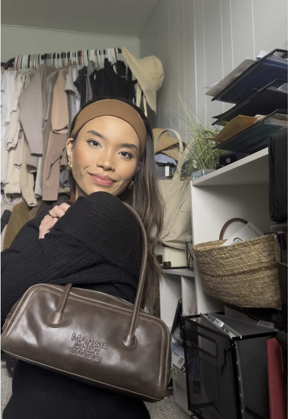 She’s here and she’s perfect. Margesherwood secured! #Margesherwood #BagTok  #WhatIBought #ClosetGoals #FYP #foryou #OOTD  #trendalert #foryoupage #UnboxingTikTok #VibeCheck 