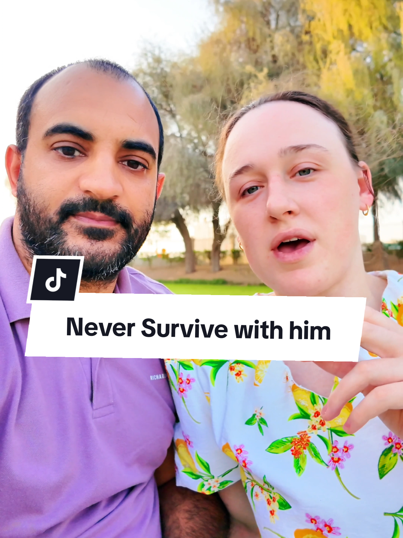 Never Survive with him #husbandwife #Love #katekhasham 