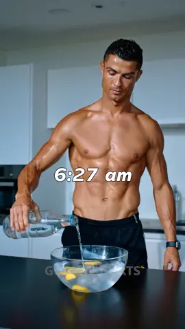 Cristiano Ronaldo‘s Morning Routine