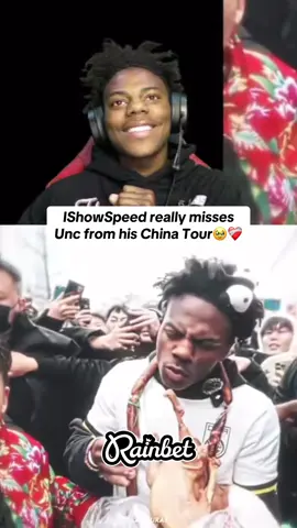 IShowSpeed really misses Unc from his China Tour🥹❤️‍🩹 | #fyp #4you #viral #China #uncle #IShowSpeed #ishowspeedclipz #foryou #youtubers #tour #miss #vibes 
