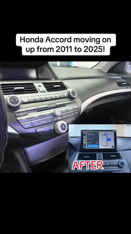Upgrade Honda Accord old radio to CarPlay & Android Auto head unit. Fits 2008-2012 Hond Accord. Model: Eonon HAC2X6. #hondaaccord #carplay #androidauto #carstereo #carplayscreen #accord #carupgrade #eonon #eonon22years 