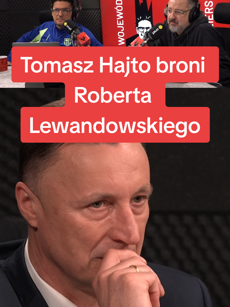 #płatnawspółpraca | Tomasz Hajto broni Roberta Lewandowskiego. - Takim jesteśmy narodem - mówi w podcaście #WojewodzkiKedzierski  #bizuteriaapart #zegarkiapart 
