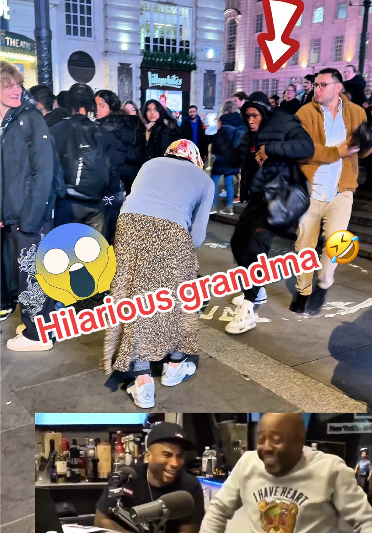 Hilarious grandma prank 🤣🤣#funnytiktok #funnyy #viral_video_tiktok #foruyou #fyp running granny 😁