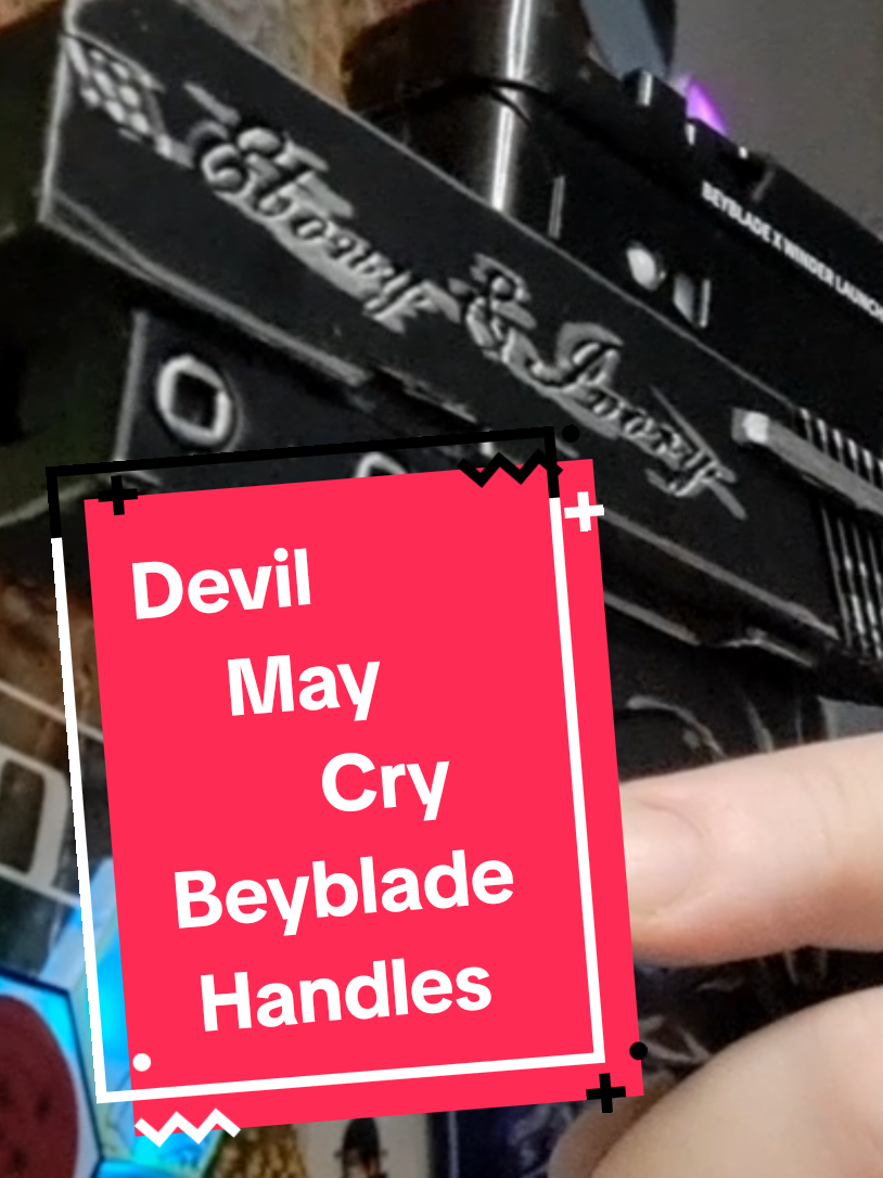 Now available The most Requested Item, it took ALOT of trouble shooting, but I wanted to make sure it was accurate, functional, and as inoffensive as possible. It's  so STYLISH! #beybladex #beyblade #dante #DEVILMAYCRY #dmc 