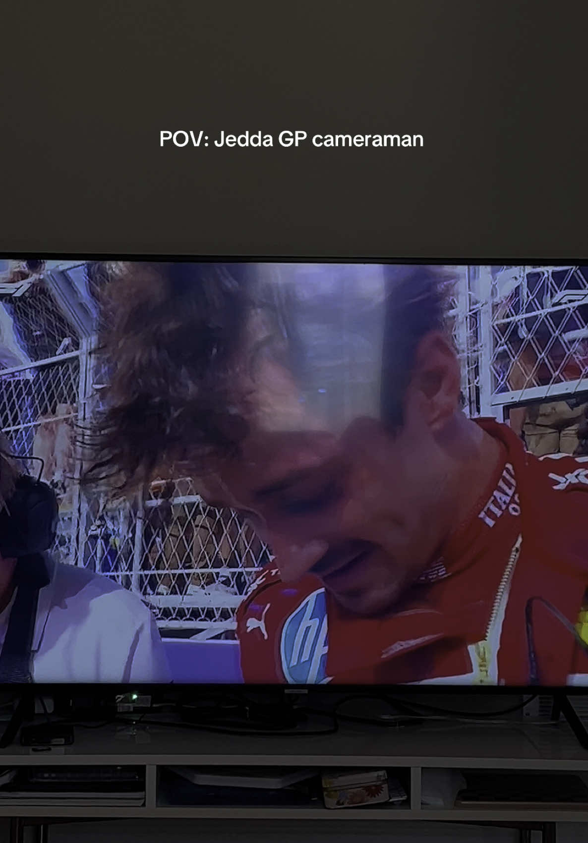 I swear the cameraman is in love with @Charles Leclerc #charlesleclerc #f1 #formula1 #scuderiaferrari 