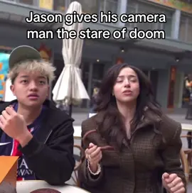 Jason gives his camera man the stare of doom #jasontheween #twitch #clips #foryou #faze #pokimane