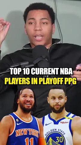 Top 10 current NBA playoff PPG scorers #NBA 
