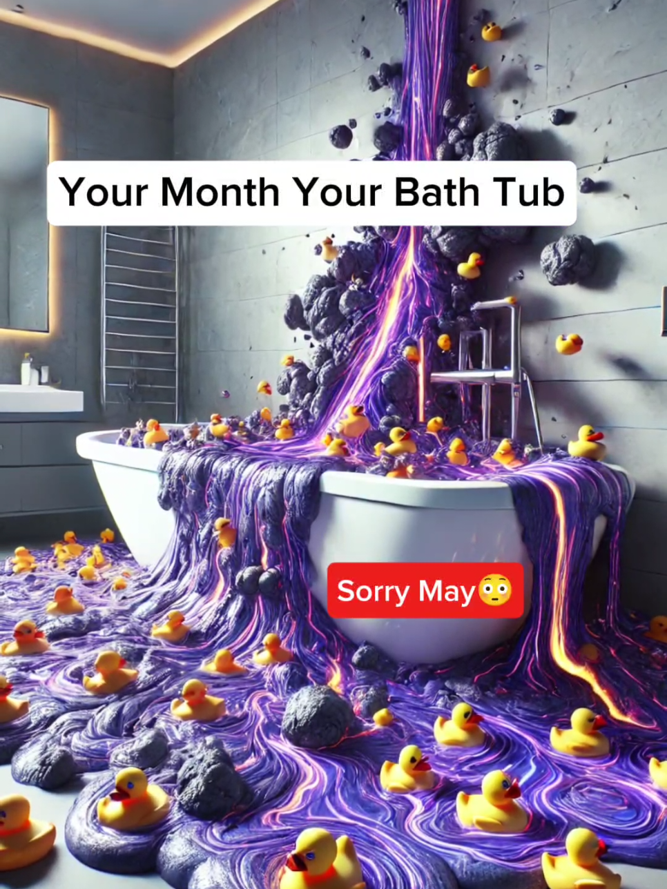 Your Month Your Bath Tub #birthmonth #yourmonthyour #yourmonthyourthing #yourmonth #yourbirthmonth #aiart 
